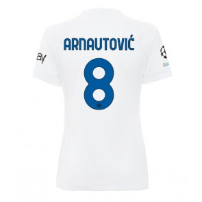 Inter Milan Marko Arnautovic #8 Bortatröja Kvinnor 2023-24 Kortärmad